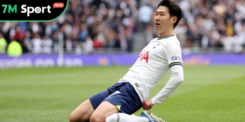 Son Heung Min khi còn khoác áo Spurs